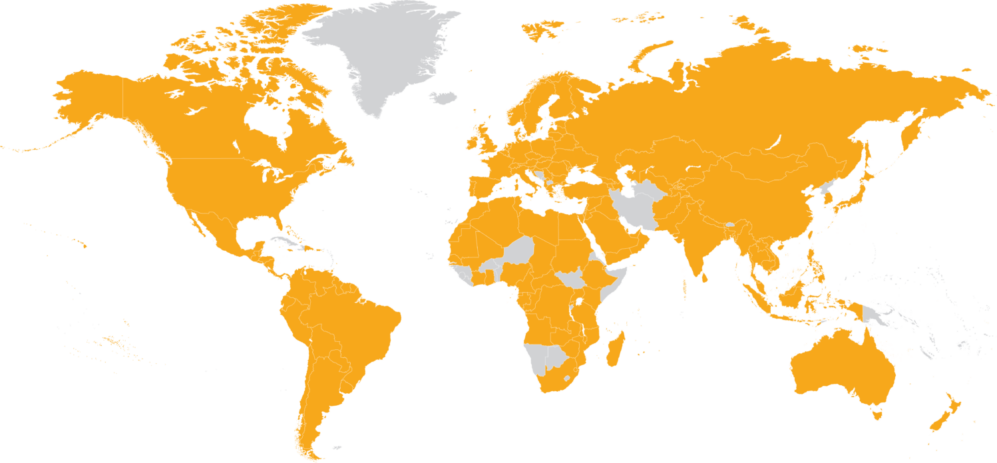 Crowe Global World Map 2018
