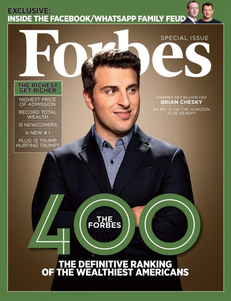 Forbes Magazine Cover JMF